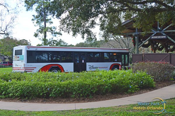 Shuttle Bus to the Disney Parks at Disney Fort Wilderness Campground 600