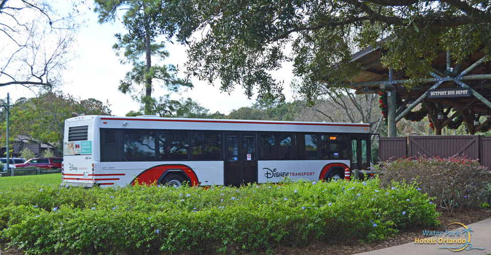 Shuttle Bus to the Disney Parks at Disney Fort Wilderness Campground 960