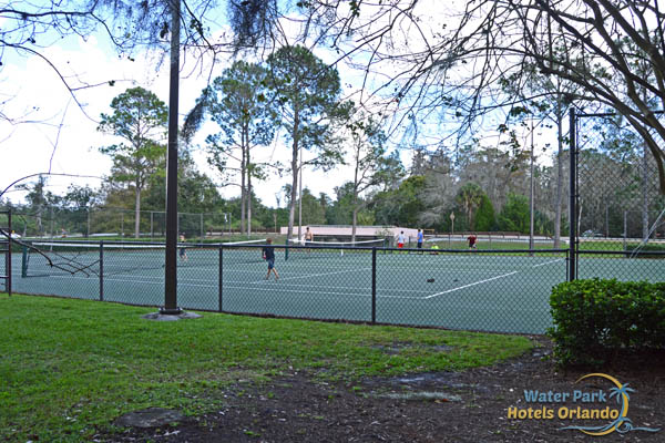 Tennis Courts at the Disney Fort Wilderness Campground 600