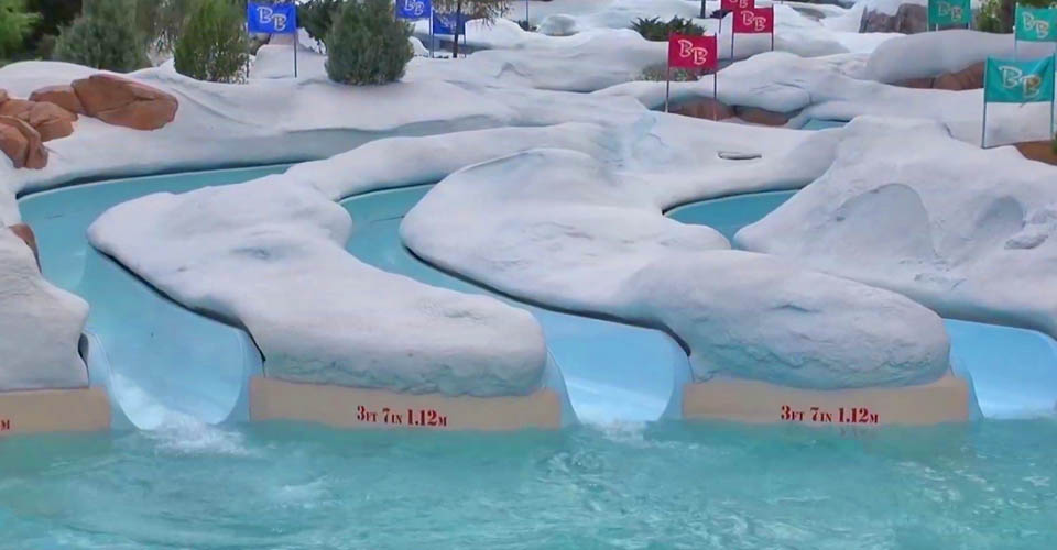 Frozen Springs water slides at Blizzard Beach 960