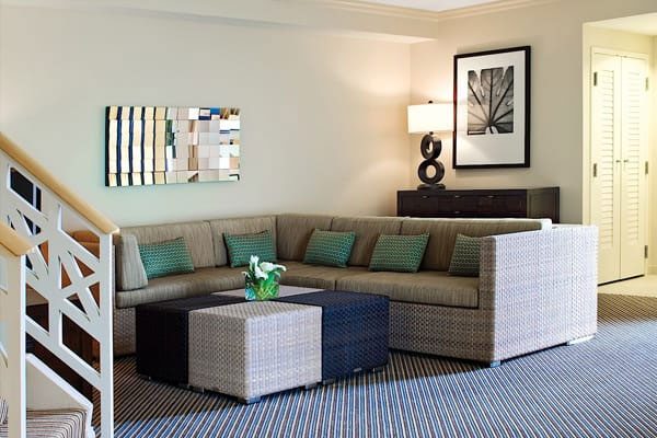 Living Room Island Penthouse Suite Hilton Buena Vista Palace 600