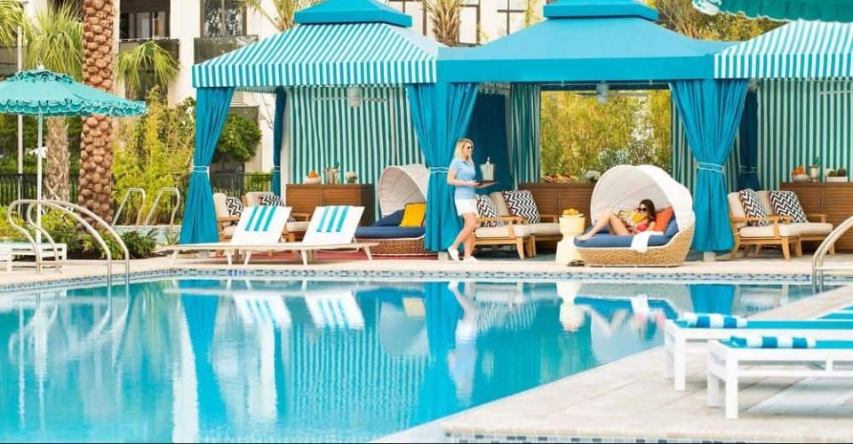 Luxury cabanas Hilton Orlando Buena Vista Palace 600