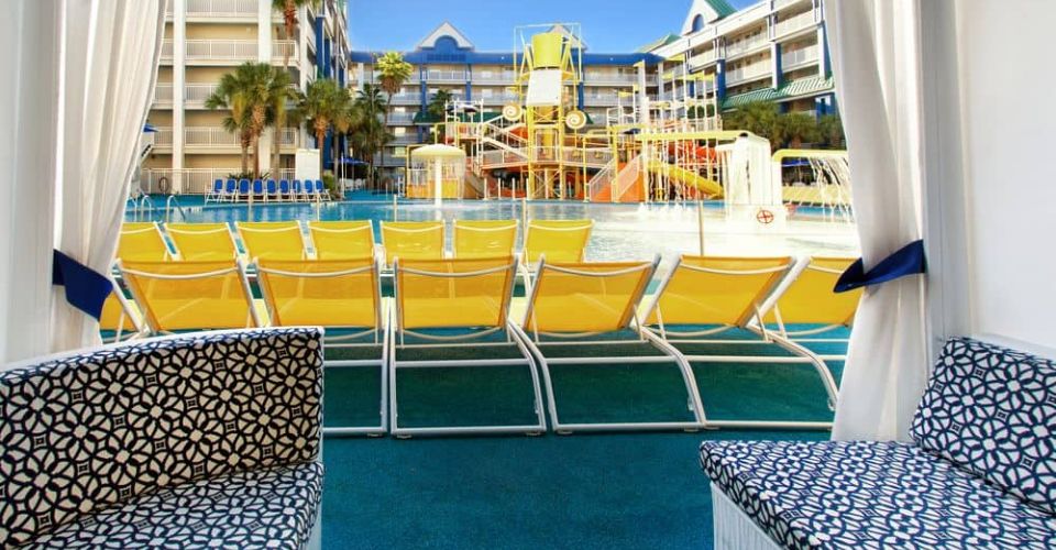 Poolside Cabana at the Holiday Inn Resort in Orlando 960