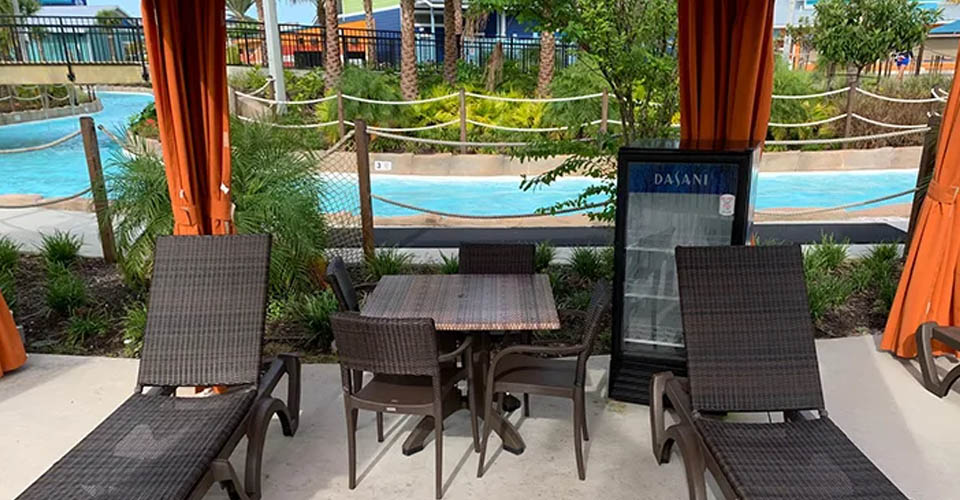 Standard Cabana at the Island H2O Live Water Park in Orlando 960
