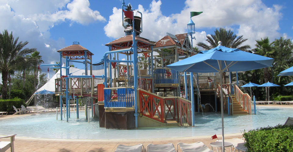 Kids Splash Zone at Reunion Resort in Orlando Fl