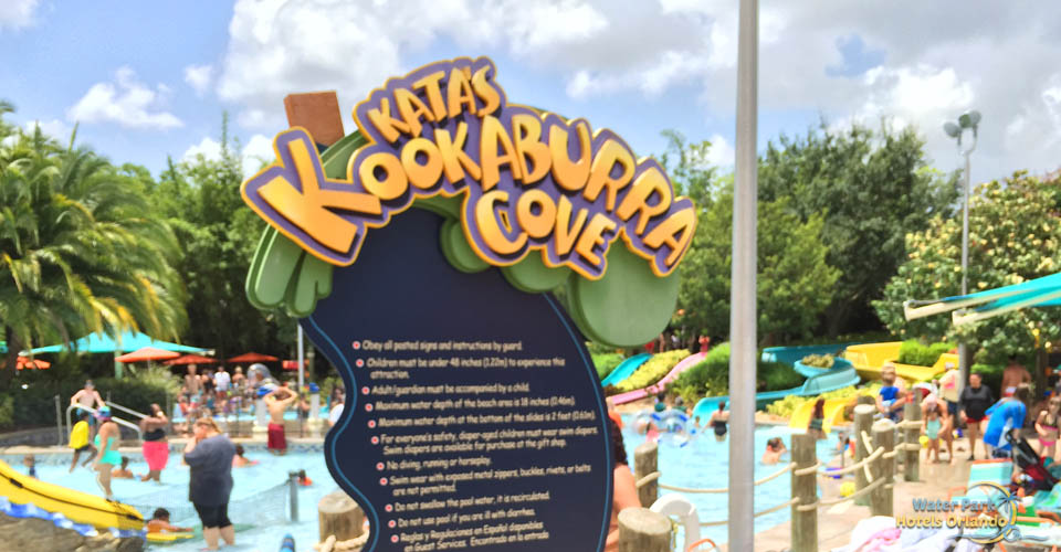 Kookaburra Cove kids splash park sign Aquatica 960