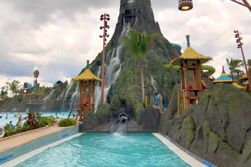 Universal Volcano Bay Slides - Water Slide for all ages