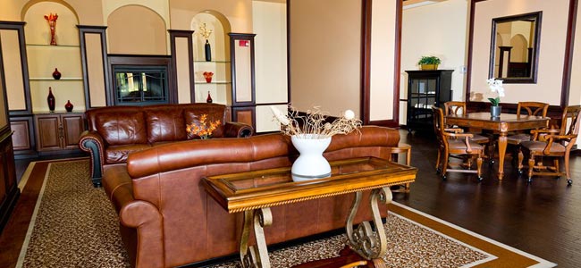 Take a seat and enjoy your time at the Seating Area in the Lobby Lake Buena Vista Resort Village