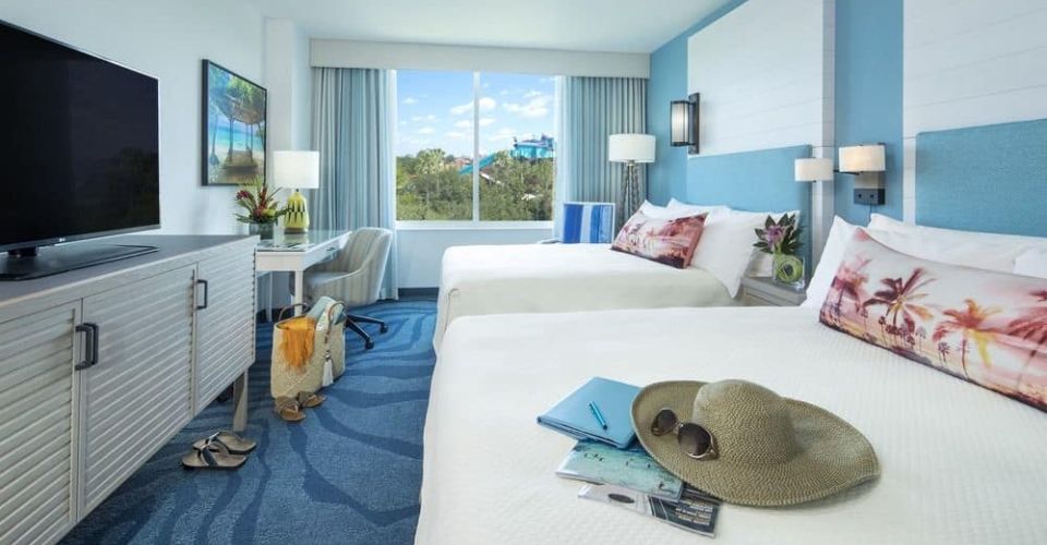 Loews Sapphire Falls Resort at Universal Orlando Standard Room 2 Queen beds