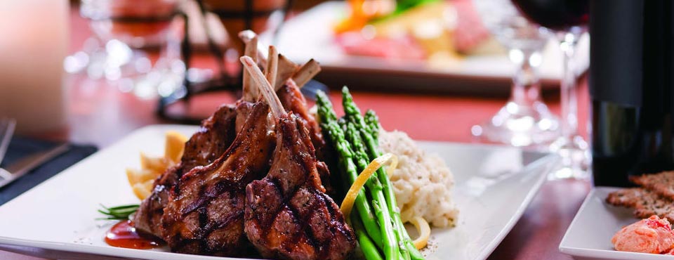 View of a the amazing food at The Grill at Grande Vista Marriott in Orlando Fl