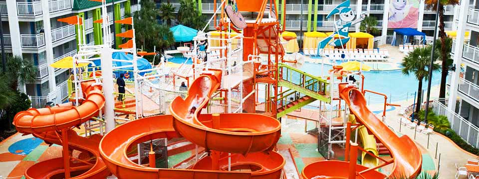 Nickelodeon Suites Resort with Water Slides in Orlando