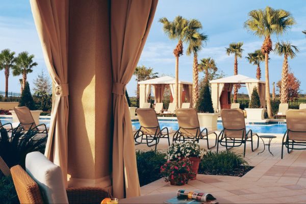 Luxury Cabanas located around the Quiet Pool at the Omni Orlando at Champions Gate 600