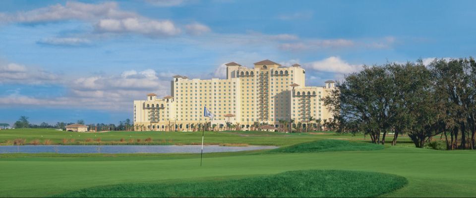 View of the Omni Orlando at ChampionsGate from the Golf Course 960