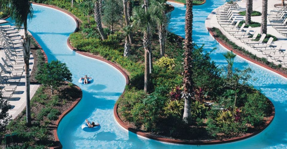 View of the Lazy River at Omni Orlando Champions Gate 960