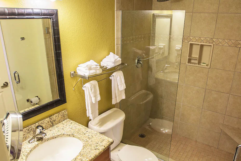 Bathroom One Bedroom Villa at the Westgate Lakes Resort Orlando 1000