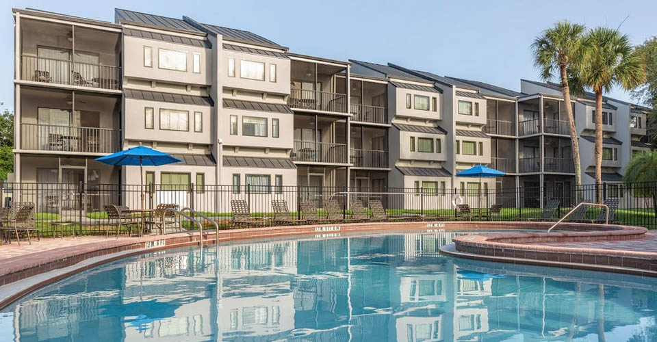 Wonderful and inviting pool by the Villas at Orbit One Resort in Orlando 960