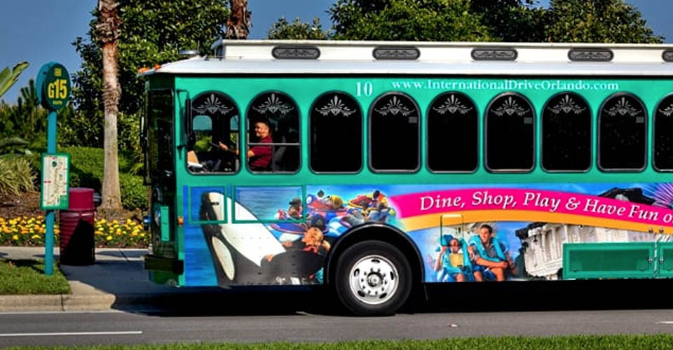 Orlando iTrolley bus stol 960