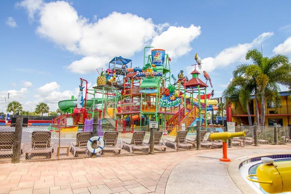 Outdoor Water Park at the Coco Key Resort full of Water Slides and fun 600