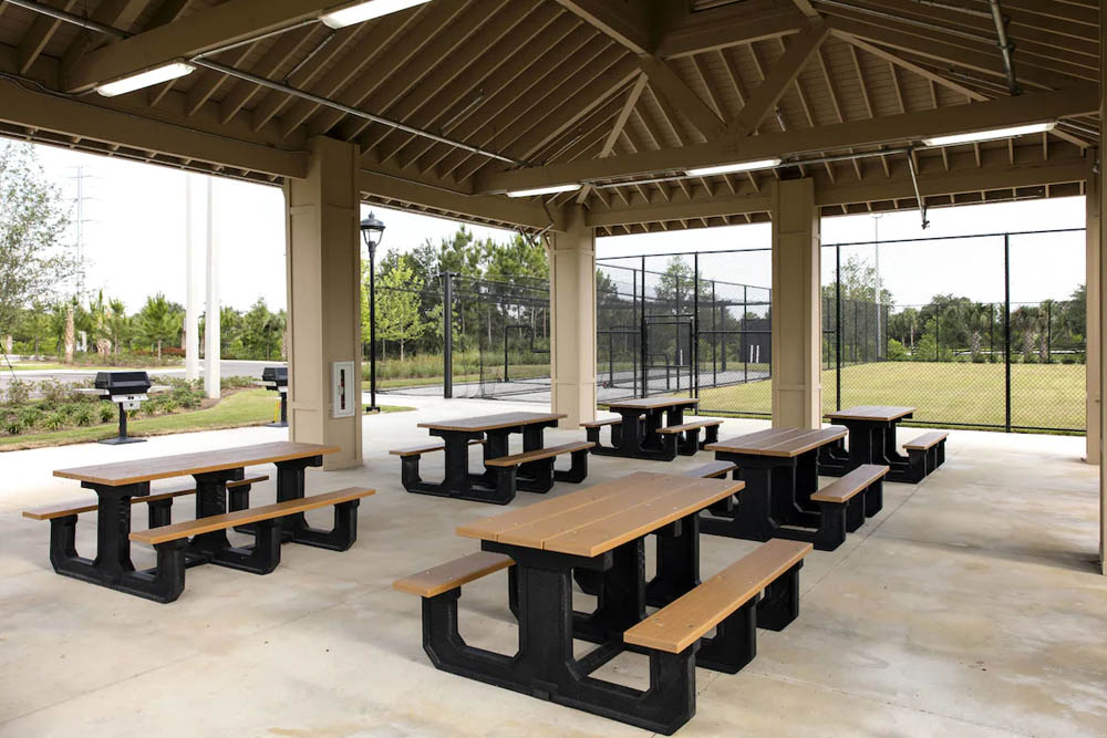 Picnic Pavilion with Grilling Stations