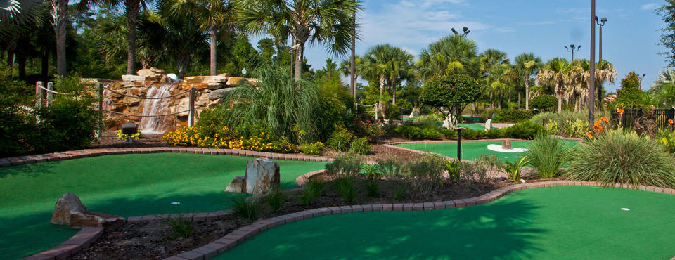 Putt Putt Golf Course at the Holiday Inn Orange Lake Resort in Kissimmee Fl wide