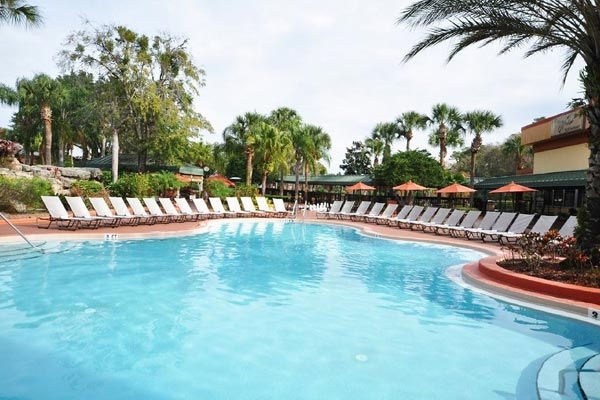 View of the Outdoor Heated Pool at the Radisson Resort in Orlando Fl Celebration 600