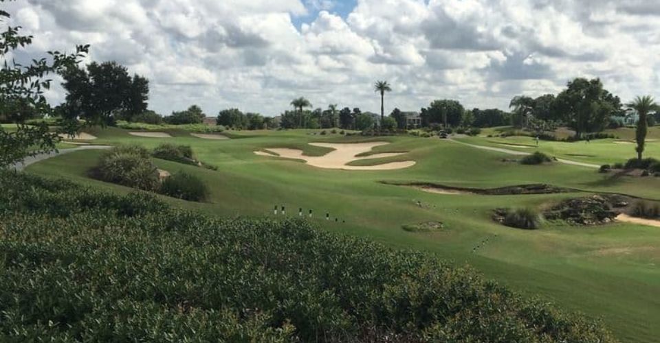 Beautiful fairways on the golf course at Reunion Resort in Orlando 960