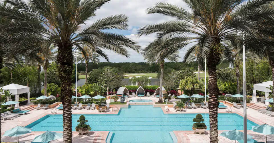 Adults only pool with laps at the Ritz-Carlton Grande Lakes Resort in Orlando 960