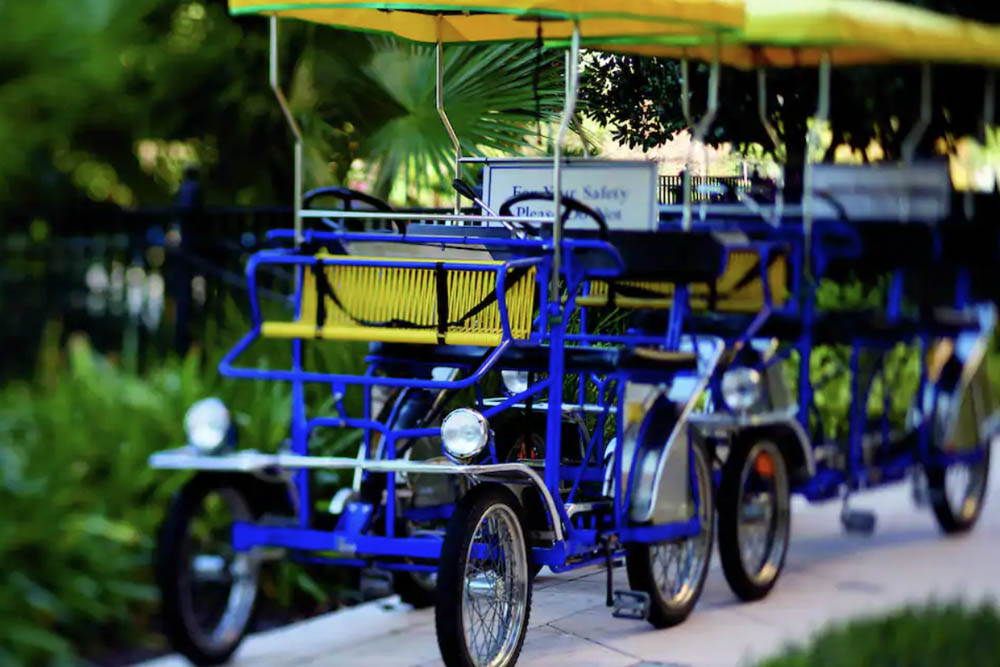 Surrey Bike Rentals at the Ritz-Carlton Grande Lakes Resort in Orlando
