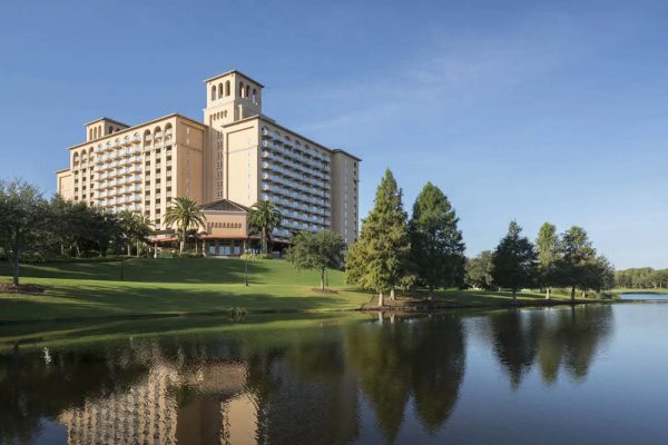 Ritz-Carlton Grande Lakes in Orlando view from the water 1000