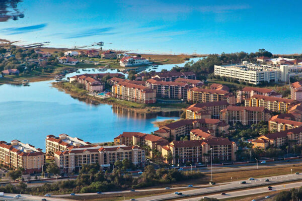 Top down views at the Westgate Lakes Resort Orlando 1000