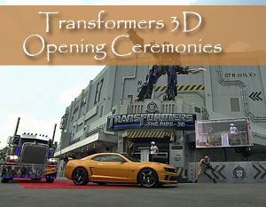 Universal Orlando Grand Opening of Transformers the Ride 3D