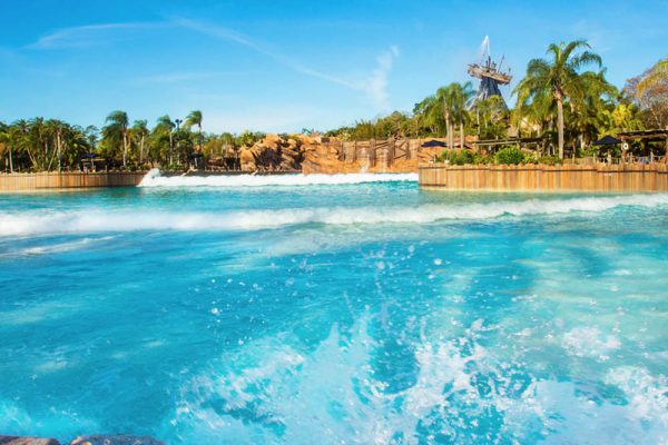 Wave pool at Disney Typhoon Lagoon Water Park 1000