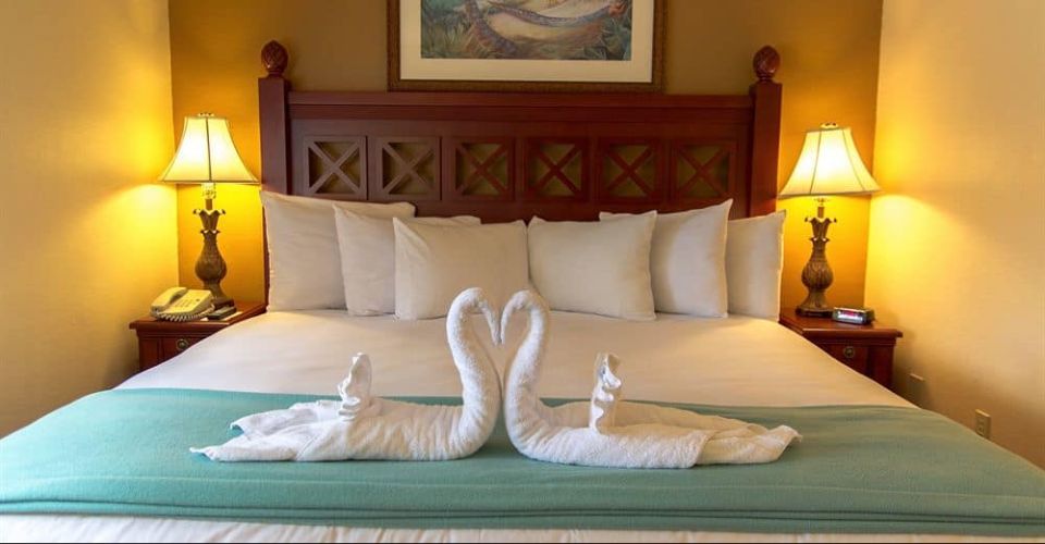 Master Bedroom Queen Bed at Westgate Leisure Resort One Bedroom Villa 960