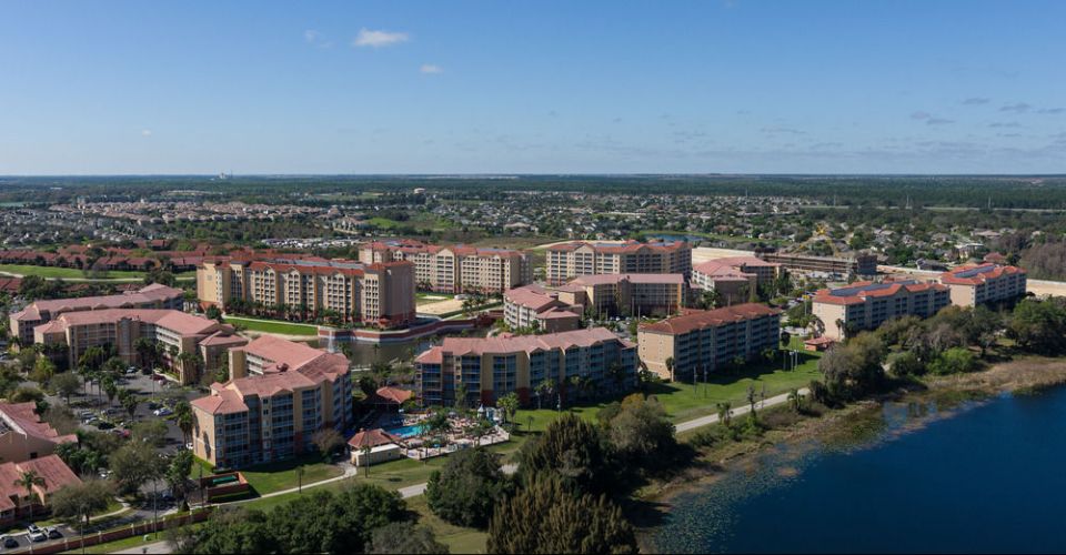 Aerial view of Westgate Town Center Resort 960